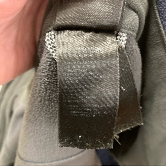 The North Face Windwall Fleece Jacket Water Resistant Blue L  Logo Embroidered - Picture 14 of 16